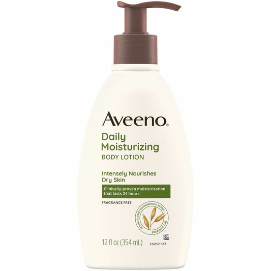 Aveeno Daily Moisturizing Lotion with Oat for Dry Skin, 12 fl. oz