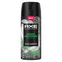Axe Fine Fragrance Collection Green Geranium Body Spray Deodorant for Men, 4 oz