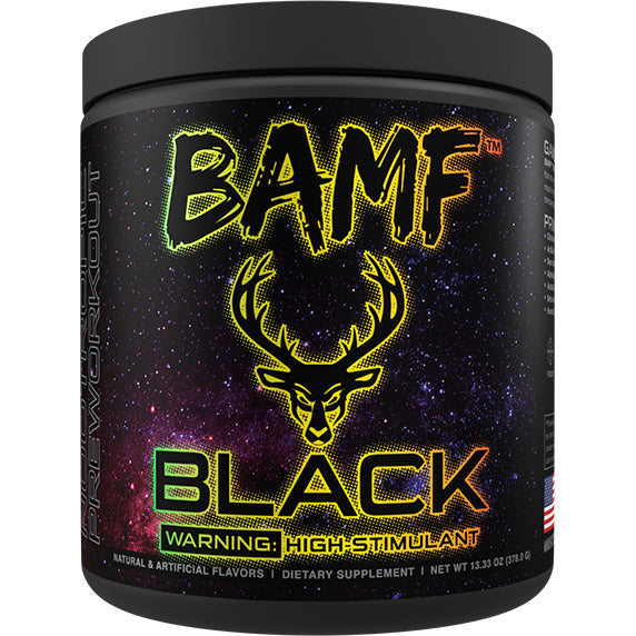 Bucked Up BAMF Black 30 Servings