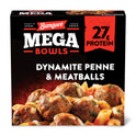Banquet Mega Bowls Dynamite Penne & Meatballs Frozen Meal, 14 oz (Frozen)