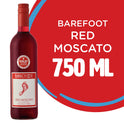 Barefoot Cellars Red Moscato Sweet Red Wine, California, 750ml Glass Bottle
