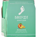 Barefoot Spritzer Moscato White Wine, California, 4 Pack, 4 Single Serve 250ml Cans