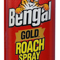 Bengal Gold Roach Spray, Odorless Stain-Free Dry Aerosol Killer Spray with Insect Growth Regulator, 9 oz Aerosol Can