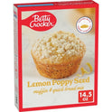 Betty Crocker Muffin and Quick Bread Mix, Lemon Poppy Seed With Streusel, 14.5 oz