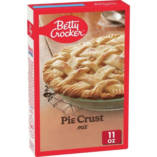 Betty Crocker Pie Crust Mix, Makes Two 9-inch Crusts, 11 oz.