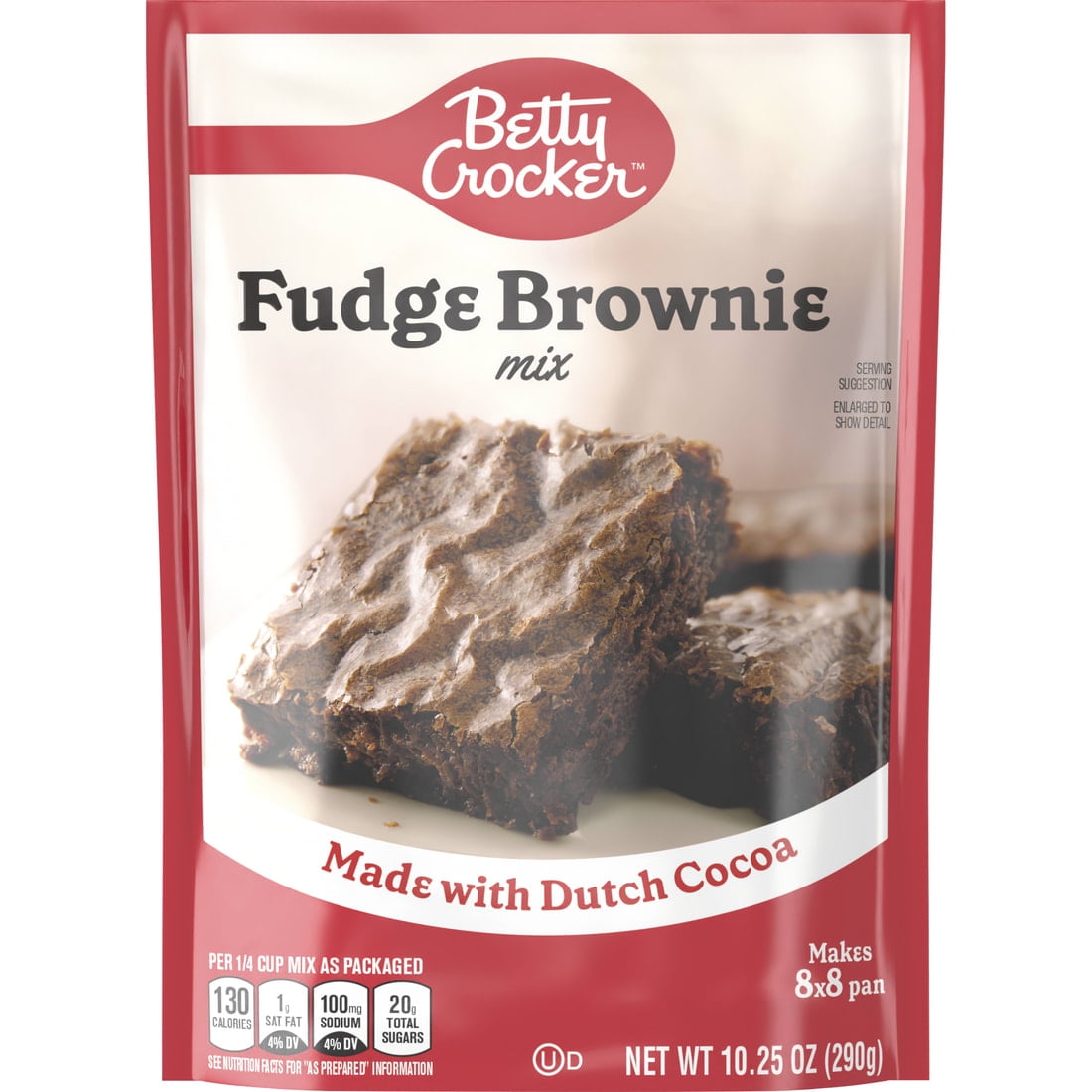 Betty Crocker Ready to Bake Fudge Brownie Baking Mix, 10.25 oz.