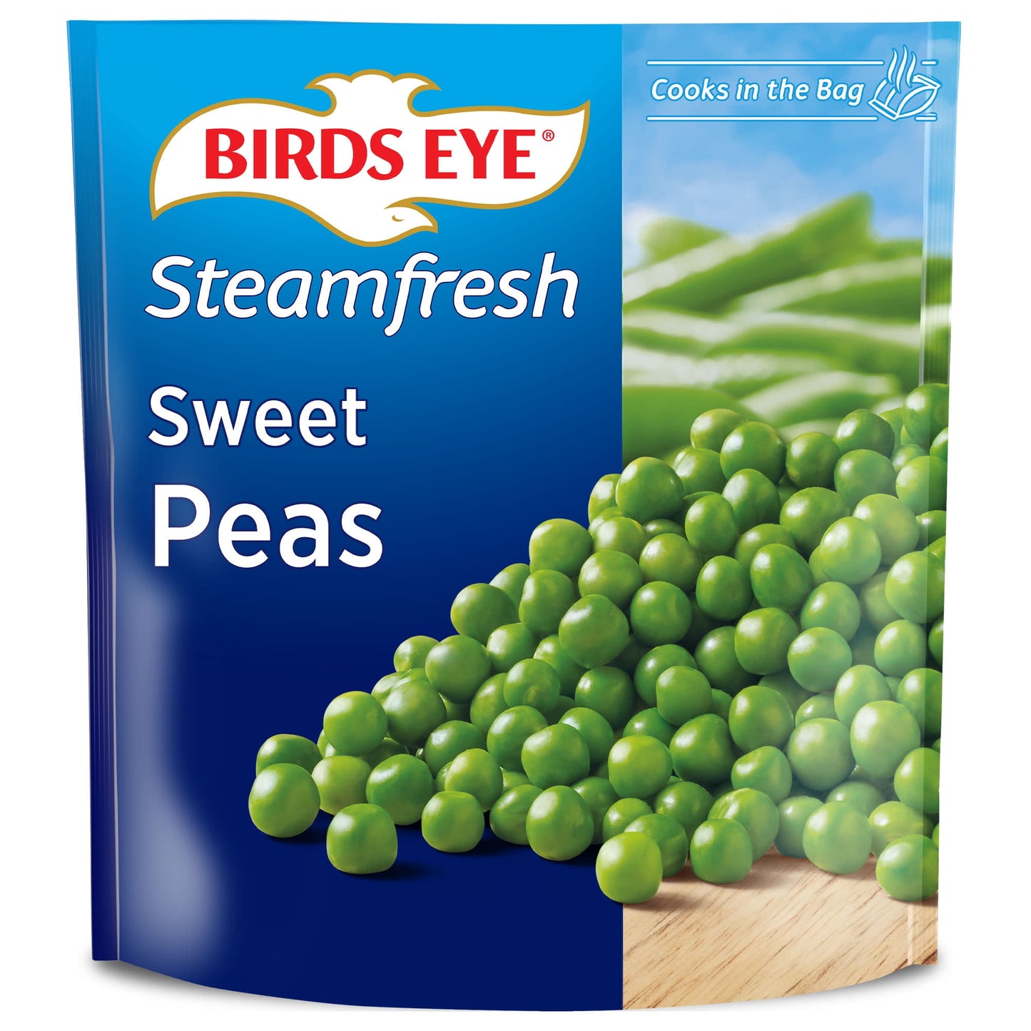 Birds Eye Steamfresh Premium Selects Sweet Peas, Frozen, 10 oz