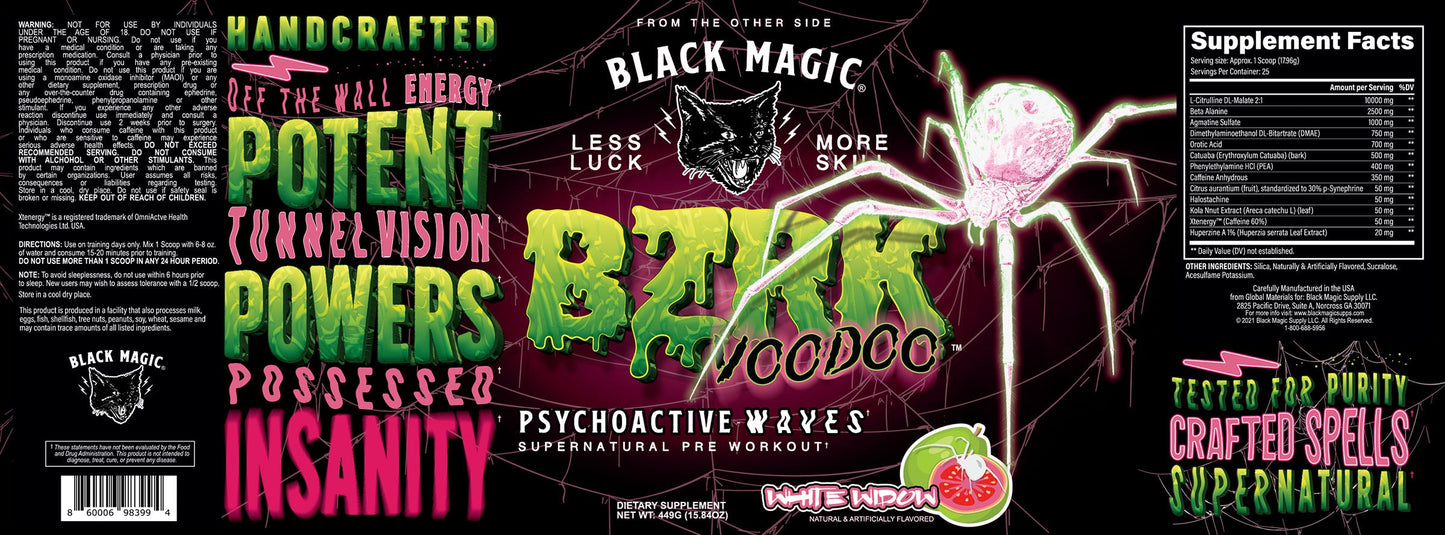 Black Magic BZRK Voodoo 25 Servings