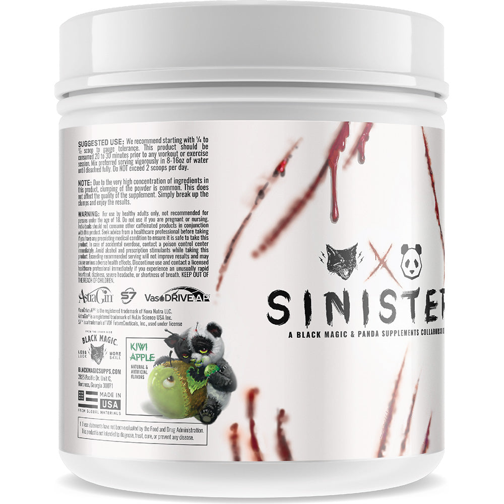 Black Magic x Panda - Sinister Limited Edition Pre-Workout