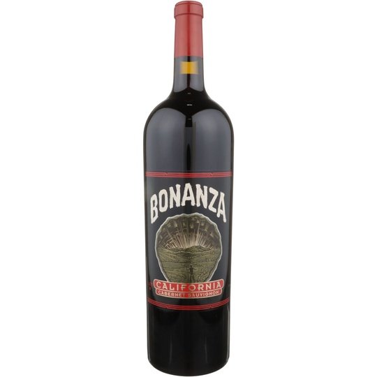 Bonanza Cabernet Sauvignon Red Wine, 750 ml Glass Bottle