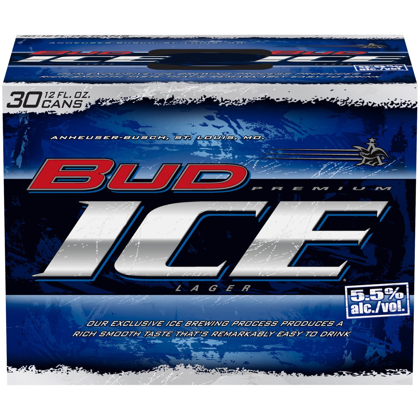 Bud Ice Beer, 30 Pack 12 fl. oz. Cans, 5.5% ABV