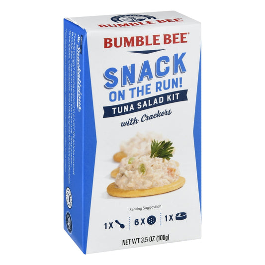 Bumble Bee? Snack on the Run! Tuna Salad with Crackers 3.5 oz. Box