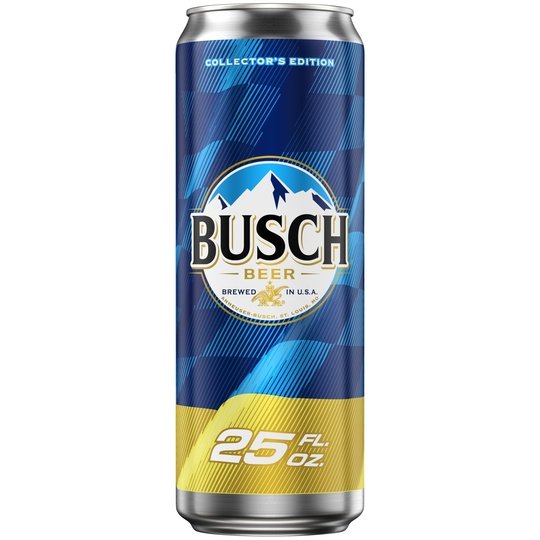 Busch Beer 25 fl oz 1 Can, 4.3% ABV, Domestic