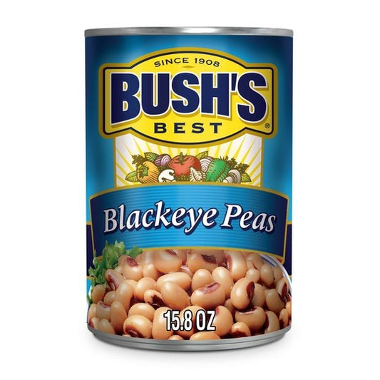 Bush's Blackeye Peas, Canned Black Eyed Peas, 15.8 oz