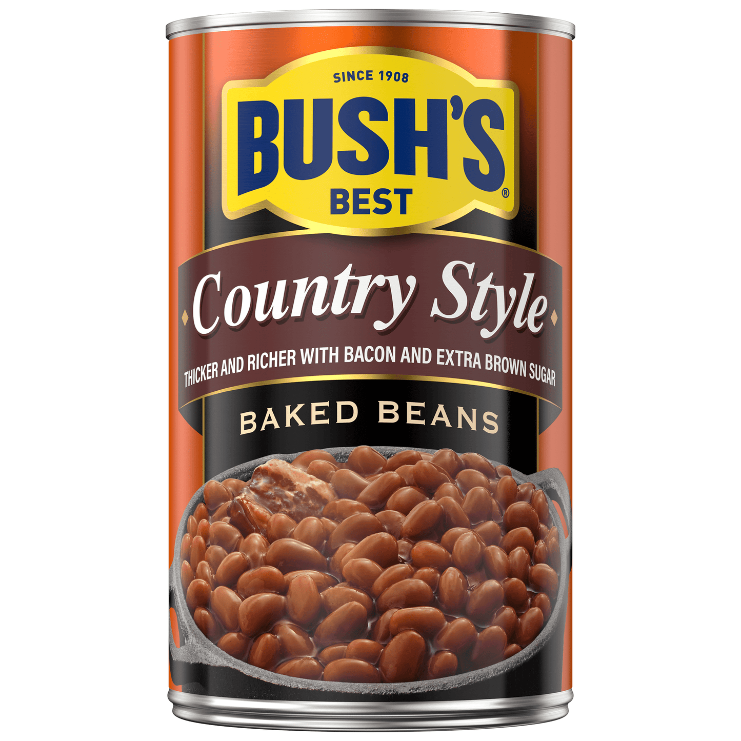 Bush's Country Style Baked Beans, Canned Beans, 28 oz Can