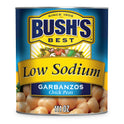 Bush's Low Sodium Garbanzo Beans, Canned Chickpeas, 111 oz Can