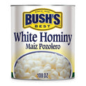 Bush's White Hominy, Canned and Shelf Stable, 108 oz