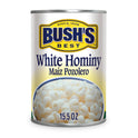 Bush's White Hominy, Canned and Shelf Stable, 15.5 oz