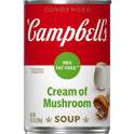 Campbell’s Condensed 98% Fat Free Cream of Mushroom Soup, 10.5 Ounce Can