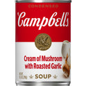 Campbell's Condensed Cream of Mushroom with Roasted Garlic Soup, 10.5 Ounce Can