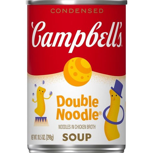 Campbell's Condensed Kids Soup, Double Noodle Soup, 10.5 Ounce Can