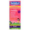 Children's Allergy Plus Congestion Relief Liquid, Grape, 4 fl. oz