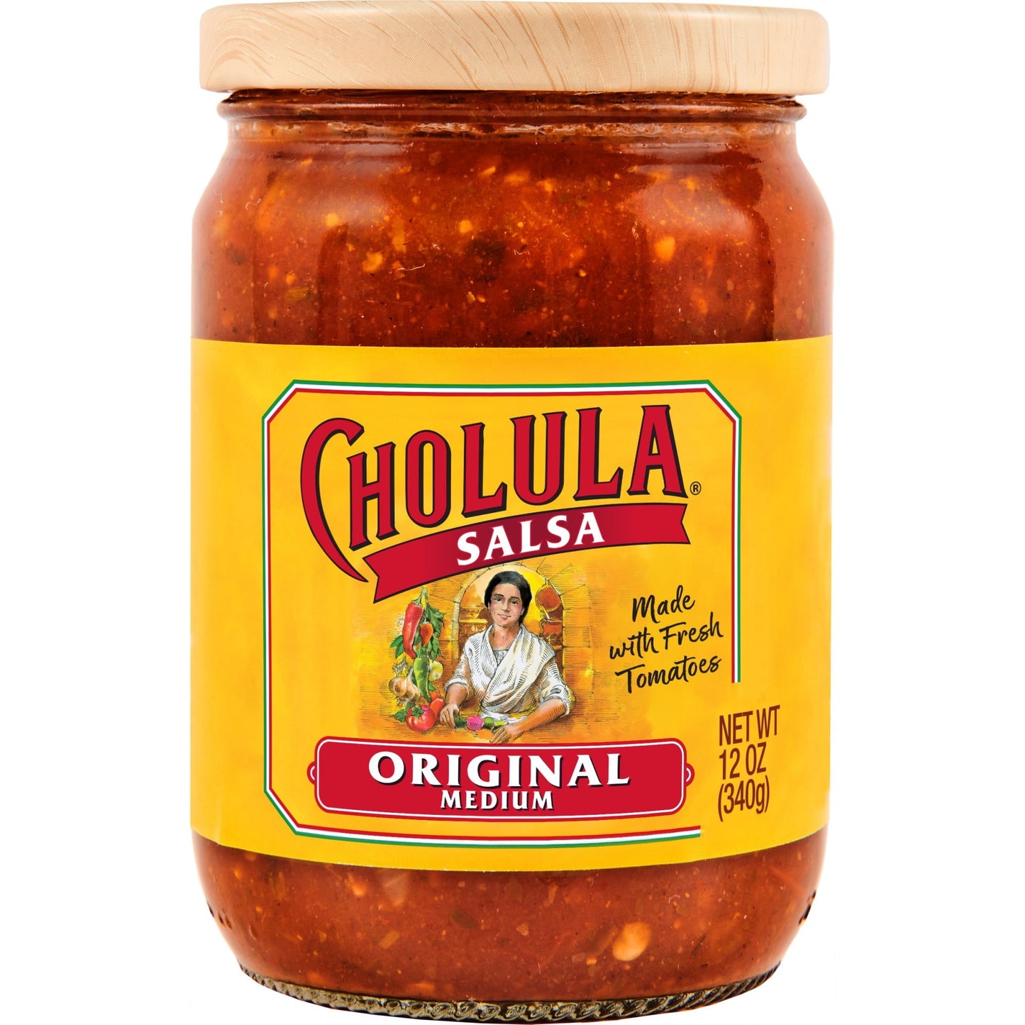 Cholula Salsa Medium - Original, 12 oz