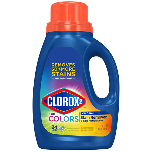 Clorox 2 for Colors - Stain Remover and Color Brightener, 33 Ounces