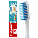 Colgate Gum Health Adult Toothbrush, Ultra Soft Bristles, 2 Count