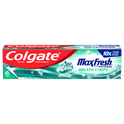 Colgate Max Fresh Toothpaste, Whitening Toothpaste with Mini Breath Strips, Clean Mint, 6.3 oz Tube