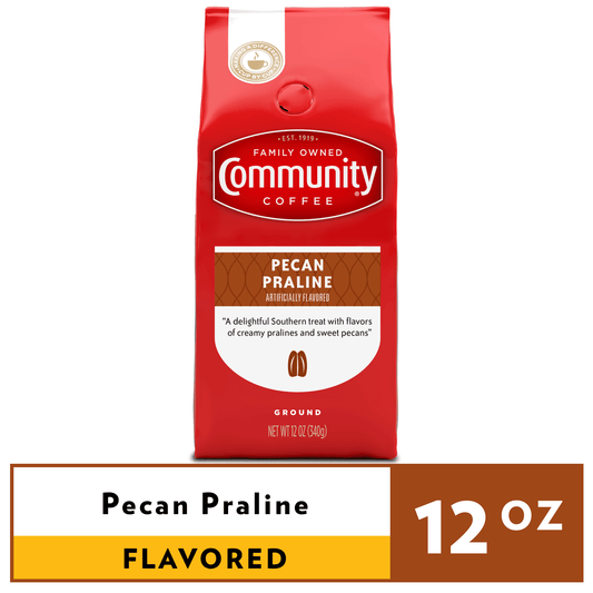 Community Coffee Pecan Praline 12 Ounce Bag