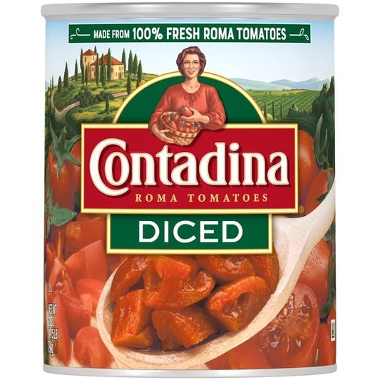 Contadina Canned Diced Tomatoes, 28 oz Can