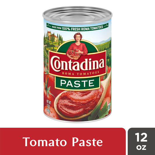 Contadina Canned Tomatoes Canned Tomato Paste, 12 oz Can