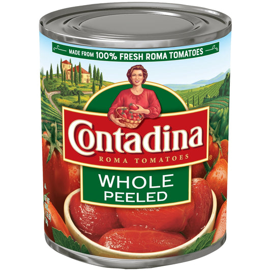 Contadina Canned Whole Peeled Tomatoes, 28 oz Can
