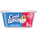 Cool Whip Extra Creamy Whipped Cream Topping, 8 oz Tub (Frozen)