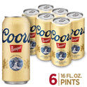 Coors Banquet Lager Beer, 6 Pack, 16 fl oz Cans, 5% ABV