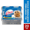 Crisco All-Vegetable Shortening Sticks, 20 oz