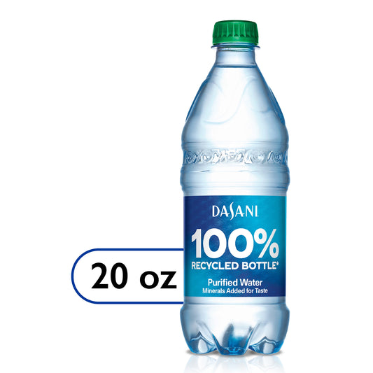 DASANI Purified Enhanced Mineral Water, 20 fl oz, Bottle