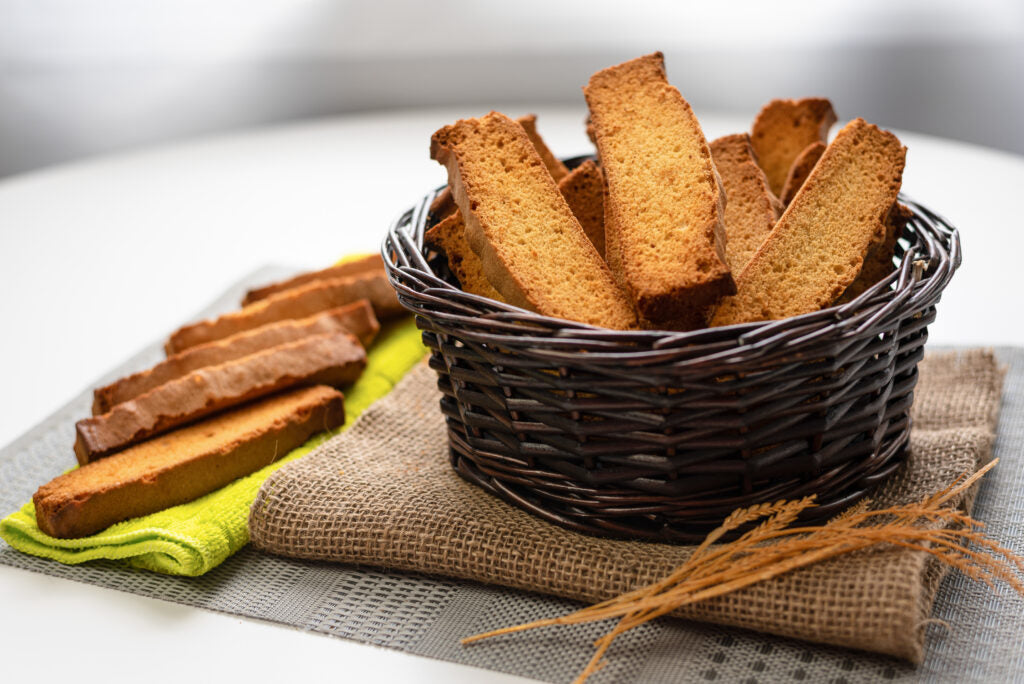 Eggless Cake Rusk