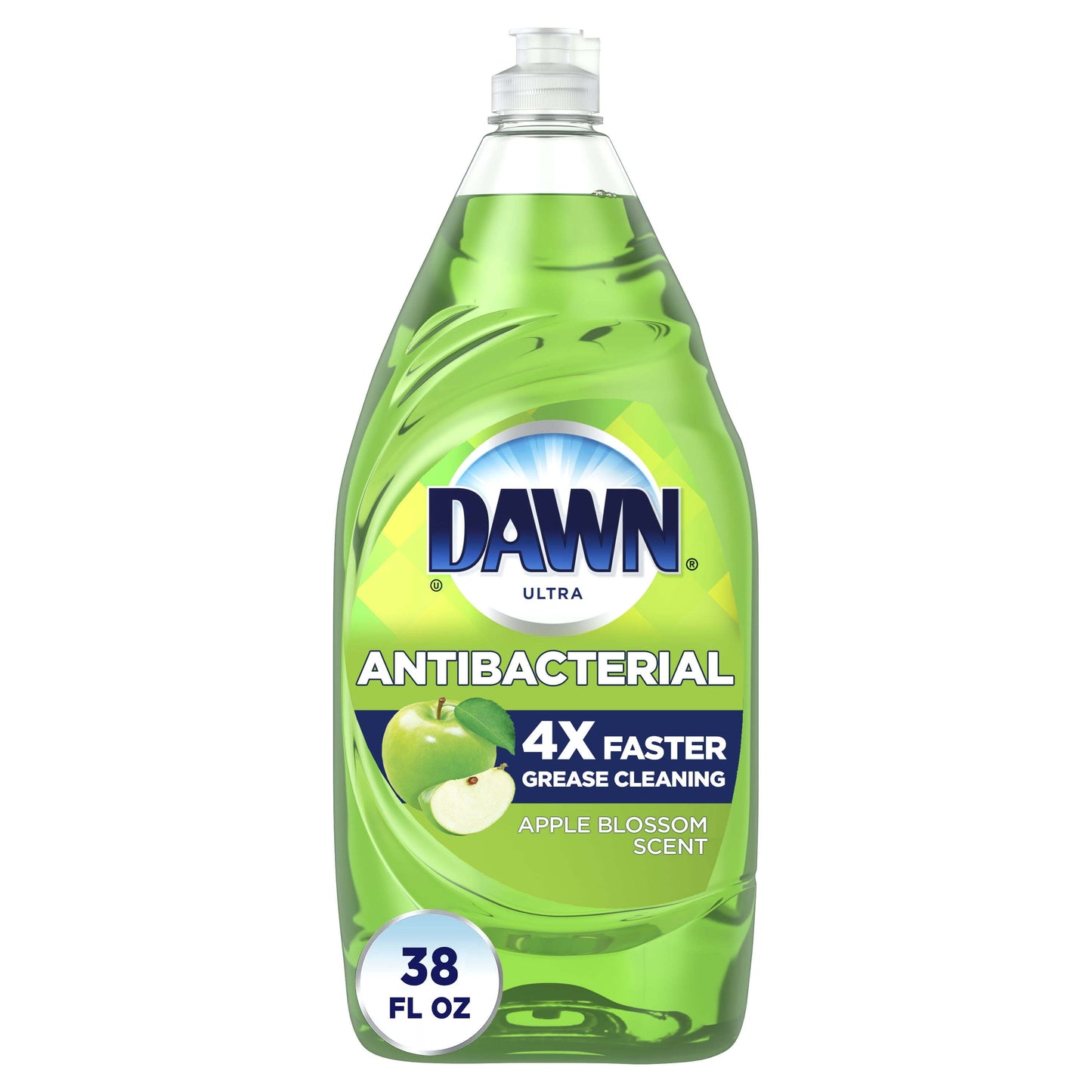 Dawn Liquid Dish Soap, Apple Blossom Scent, 38 Fluid Ounce