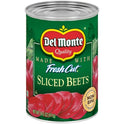 Del Monte Canned Beets Sliced Canned Vegetables, 14.5 oz Can