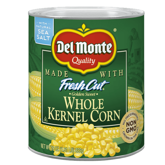 Del Monte Golden Sweet Whole Kernel Corn, 29 oz Can