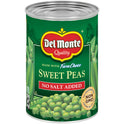 Del Monte No Salt Added Sweet Peas, 15 oz Can