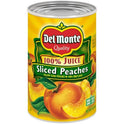 Del Monte Sliced Peaches, Canned Fruit, 15 oz Can