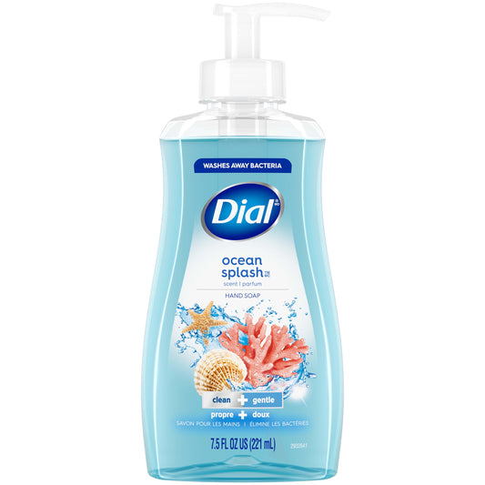Dial Liquid Hand Soap, Ocean Splash, 7.5 fl oz
