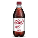 Diet Dr Pepper Soda Pop, 20 fl oz, Bottle