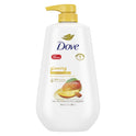 Dove Glowing Long Lasting Gentle Body Wash, Mango and Almond Butter, 30.6 fl oz