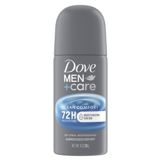 Dove Men+Care Antiperspirant Deodorant Dry Spray Clean Comfort, 1 oz