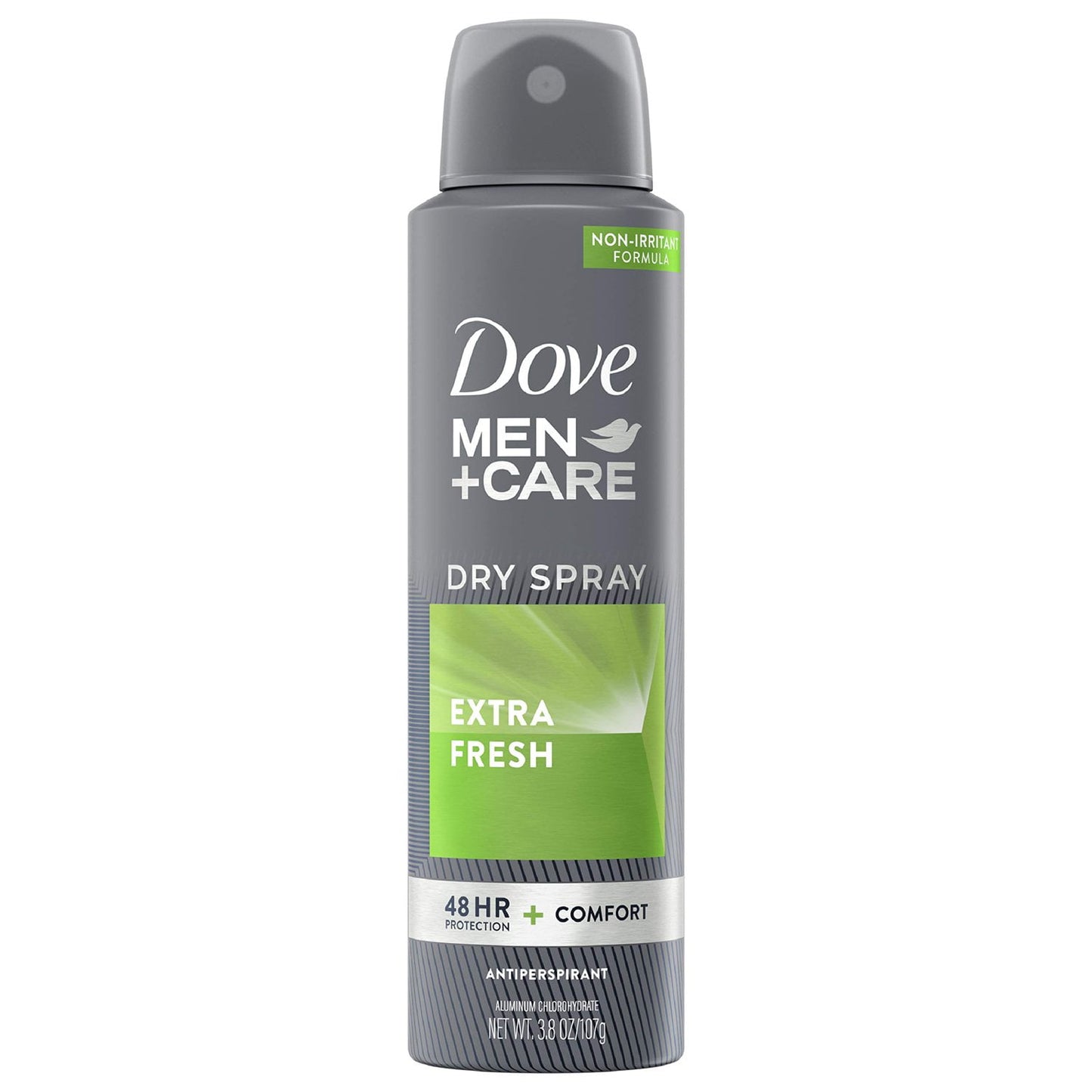 Dove Men+Care Extra Fresh Long Lasting Antiperspirant Deodorant Dry Spray, Citrus, 3.8 oz