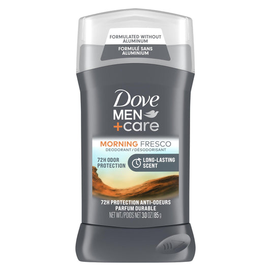 Dove Men+Care Long Lasting Antiperspirant Deodorant Stick, Morning Fresco, 3 oz